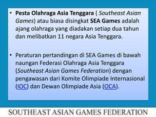 sea games diadakan setiap|Sejarah SEA Games, Pesta Olahraga di Kawasan ASEAN .